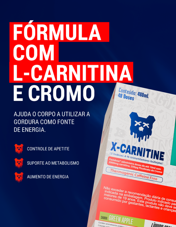 X-CARTINE ( 3-HIDROXI-4-N-TRIMETILAMINO-BUTIRATO) - Image 8