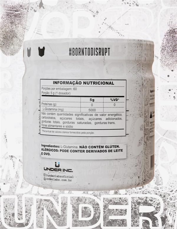 GLUTAMINA 100% PURE BORNTODISRUPT 300G - Image 3